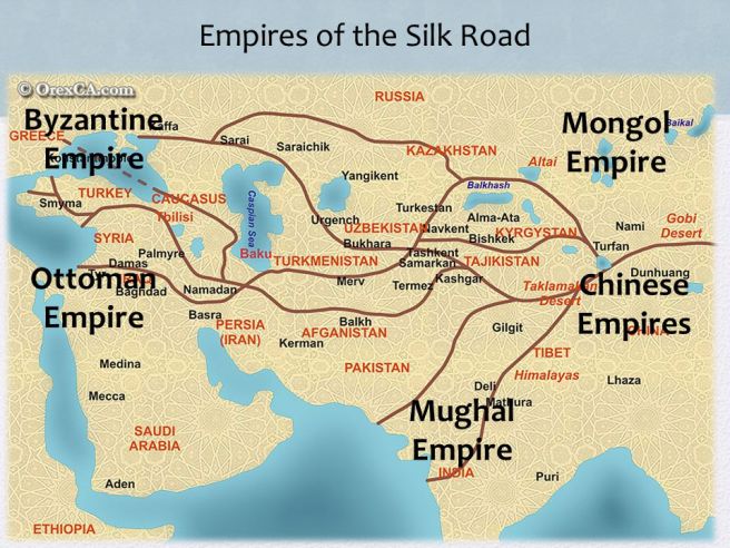mongol silk road