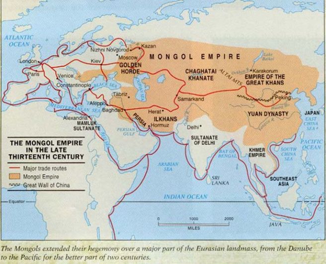 mongols european-history
